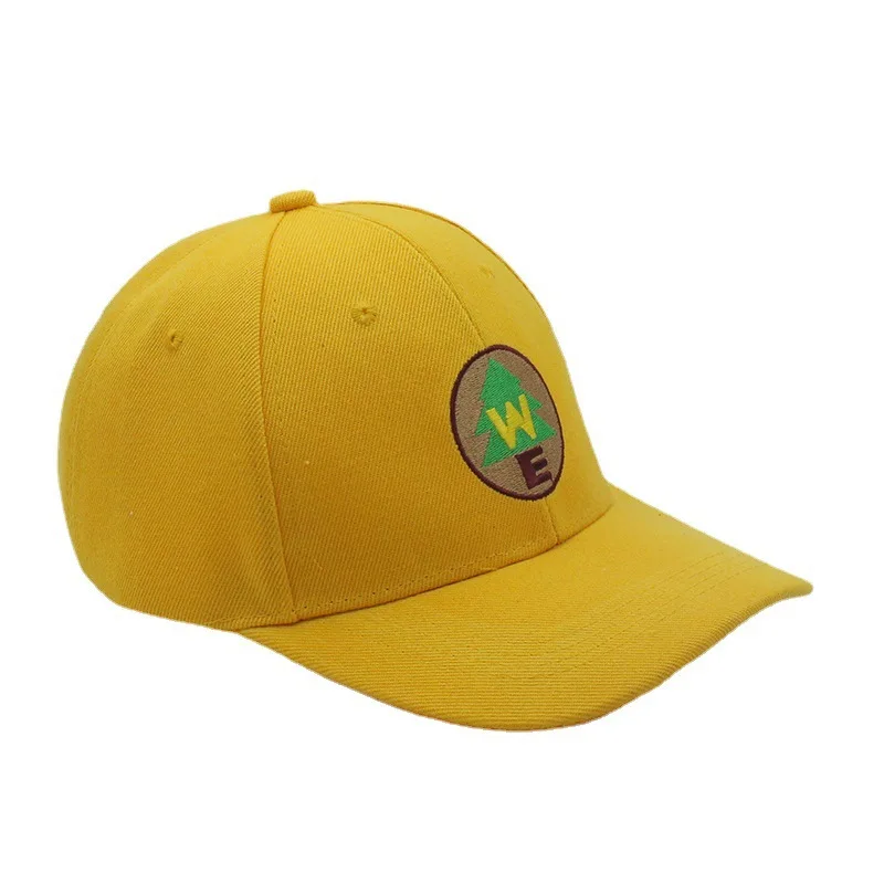 Cartoon Film Up Wilderness Explorer Russell We Embroidery Logo Hat Yellow Baseball Cap For Kids adult Halloween Gift