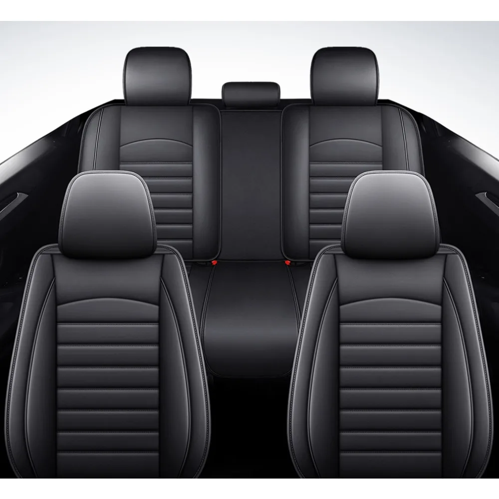 التغطية الكاملة بو الجلود مقعد السيارة يغطي لمازدا 3 CX-5 2 5 6 CX-3 CX-4 CX-7 CX-9 RX-8 CX-30 CX-50 اكسسوارات السيارات #5