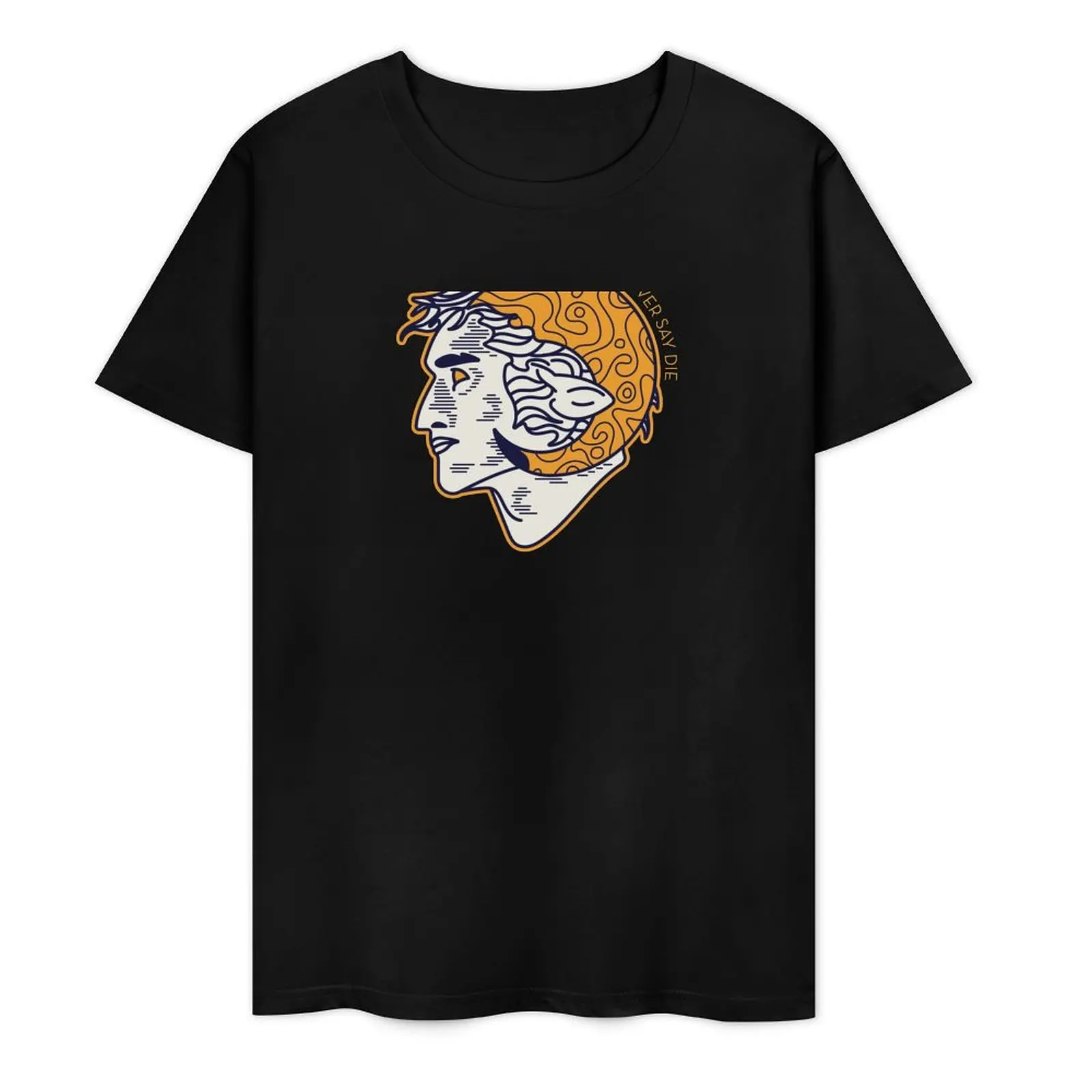 

Saga - Moonies Never Say Die T-Shirt sports fans shirts graphic tee mens graphic t-shirts anime