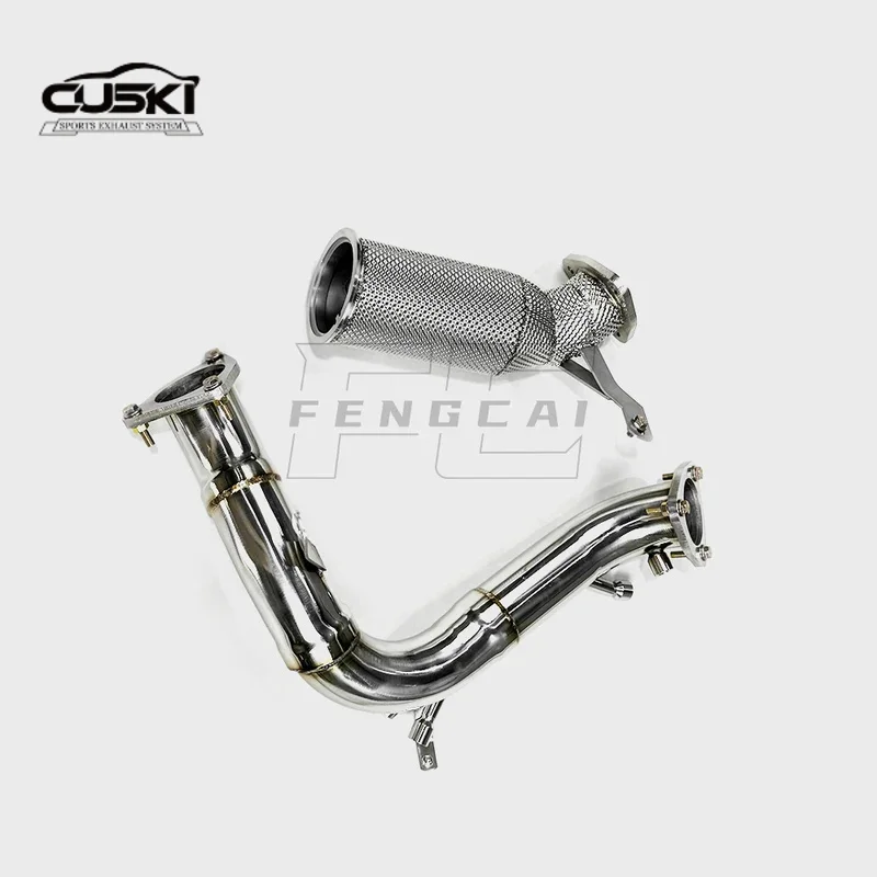 

Suitable for Porsche Macan 95B 2.0T OPF version 2020+stainless steel exhaust front pipe high-performance exhaust components