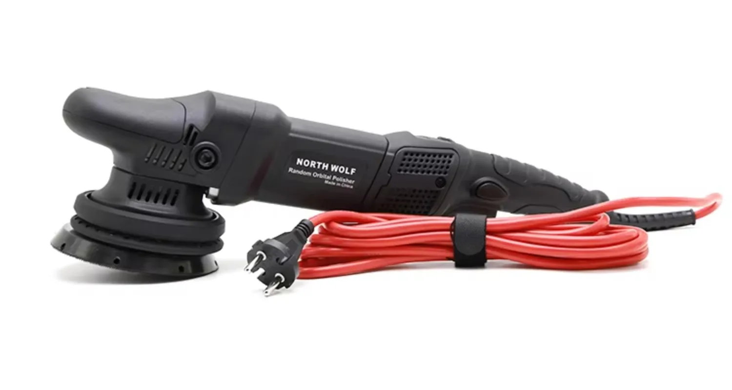 High Quality 900W Dual Action Car Polisher Random Orbital Car Detailing Buffer Equipment with 5-inch Disc and Handle