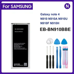 For SAMSUNG EB-BN910BBE EB-BN910BBK EB-BN910BBC EB-BN910BBU 3220mAh battery For Samsung Galaxy Note 4 N910 N910A/V/P/T/H NFC