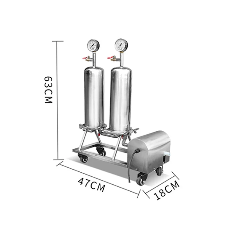 Stable performance alcohol filter Spirit filter alcohol filter machine with low price