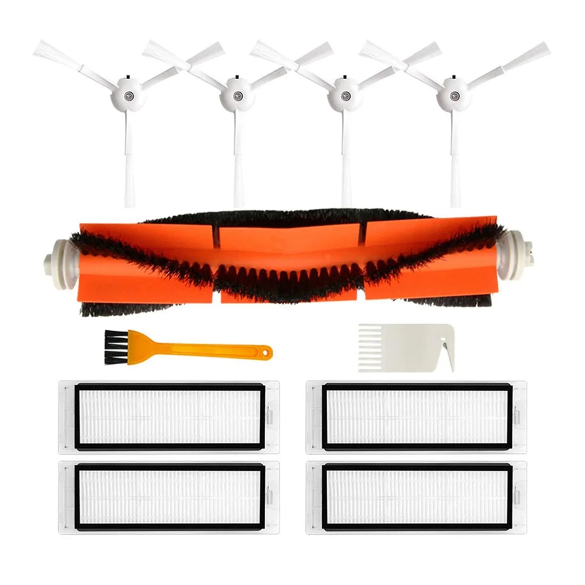 

For MI Robot Vacuum 1 / 2 / 1S / Rockrobo Vacuum V1 / S5 Max / S6 MaxV / E25 Main Side Brush Hepa Filter