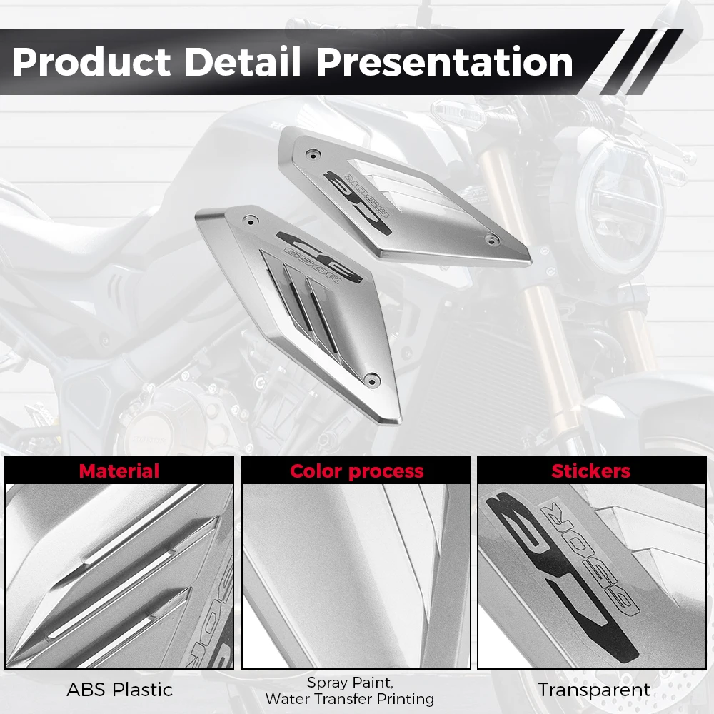 CB650R Frame Side Panel Guard Cover For Honda CB 650R 2023 2020 2021 Shell Protector Motorcycle Accessories Protection KEMiMOTO