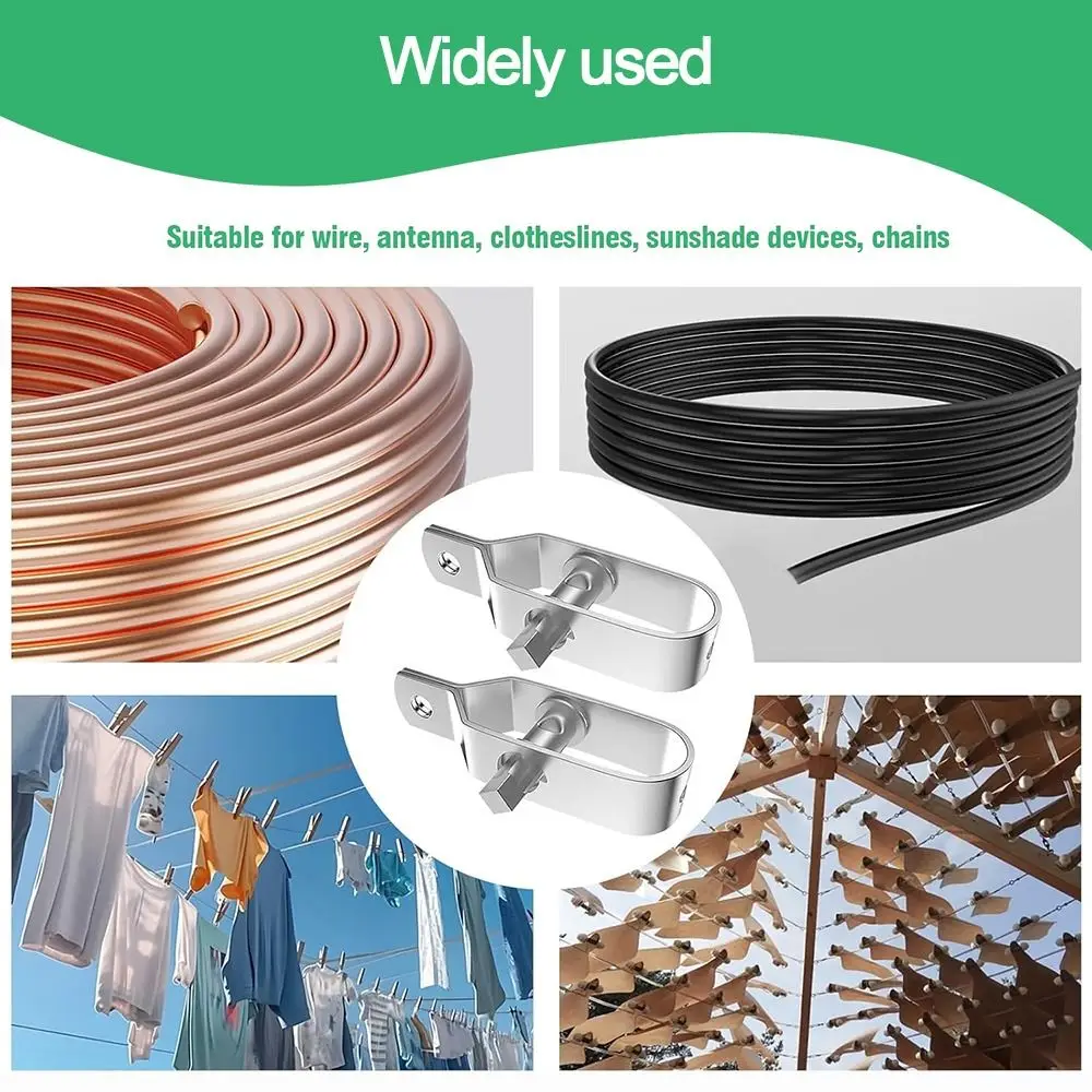 

Новый сверхмощный натяжитель проволоки, серебряный оцинкованный электрический натяжитель для забора, натяжитель кабеля, ферма