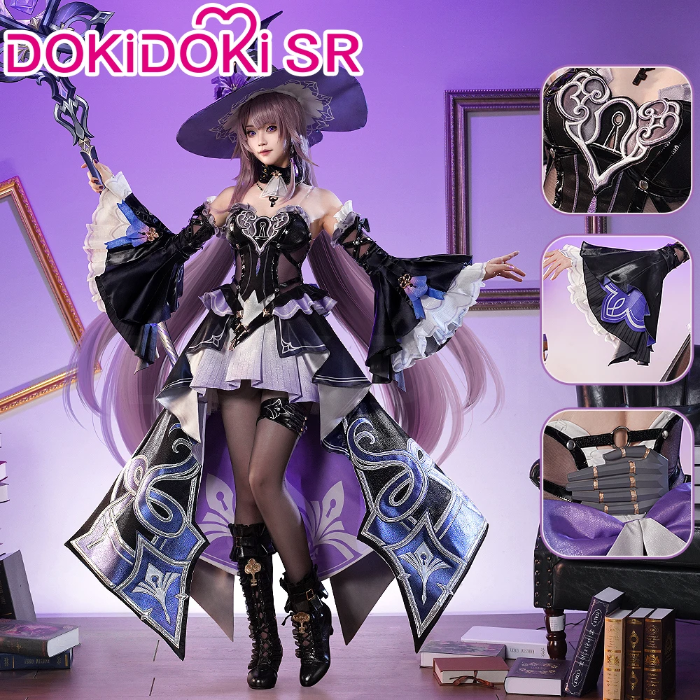 The Herta Cosplay Costume Game Honkai: Star Rail DokiDoki-SR HSR Women Cosplay The Herta Costume Wig