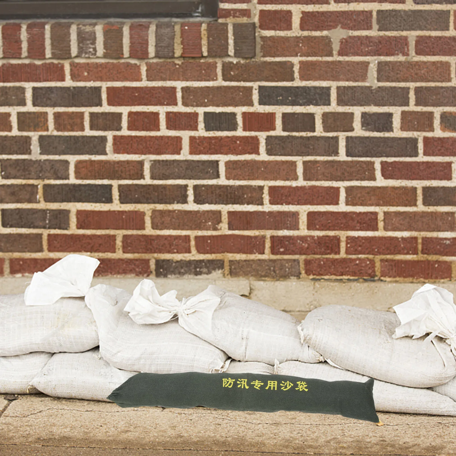 

Drawstring Flood Protection Sandbags Heavy Duty Canvas Outdoor Sandbags for Flood Control Hurricane Protection Reusable Sand