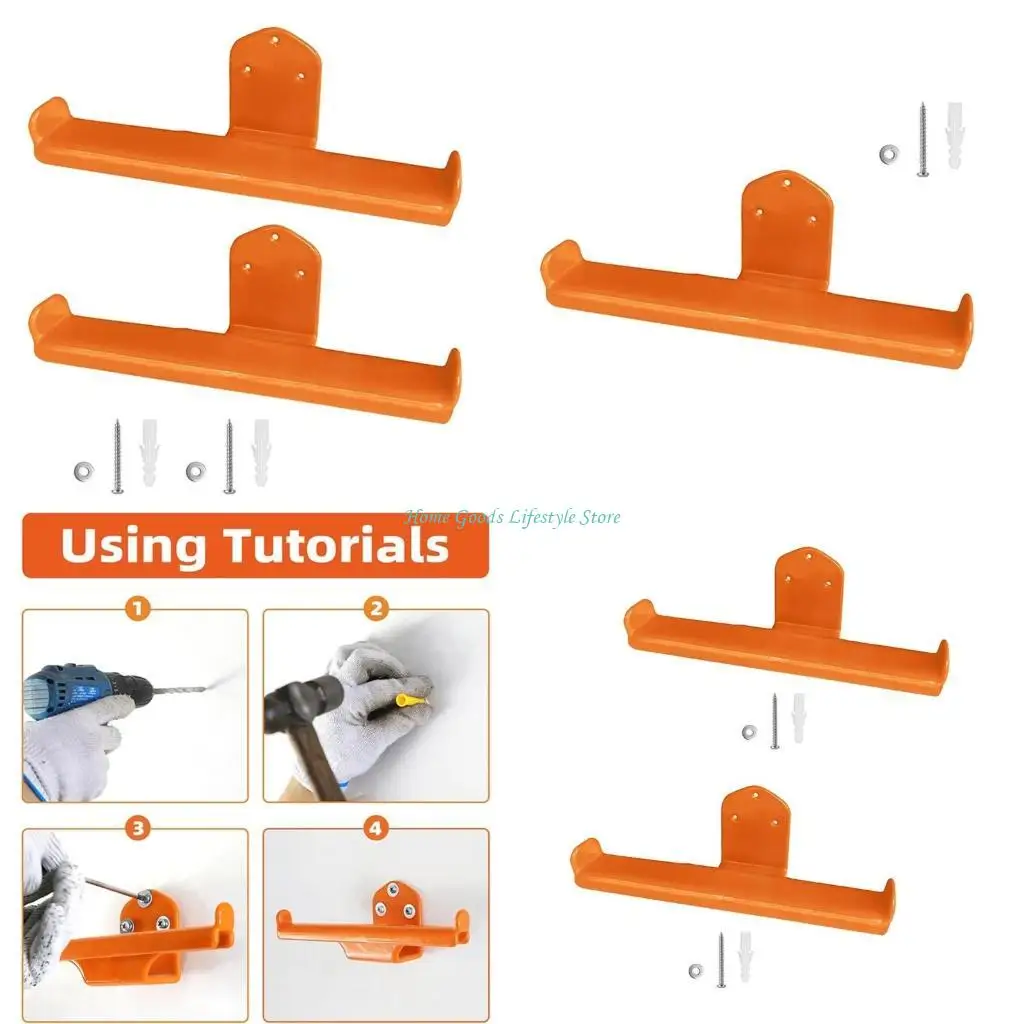 

E74E шт. Heary Duty бензопила настенная подставка для рюкзака вешалка для листьев