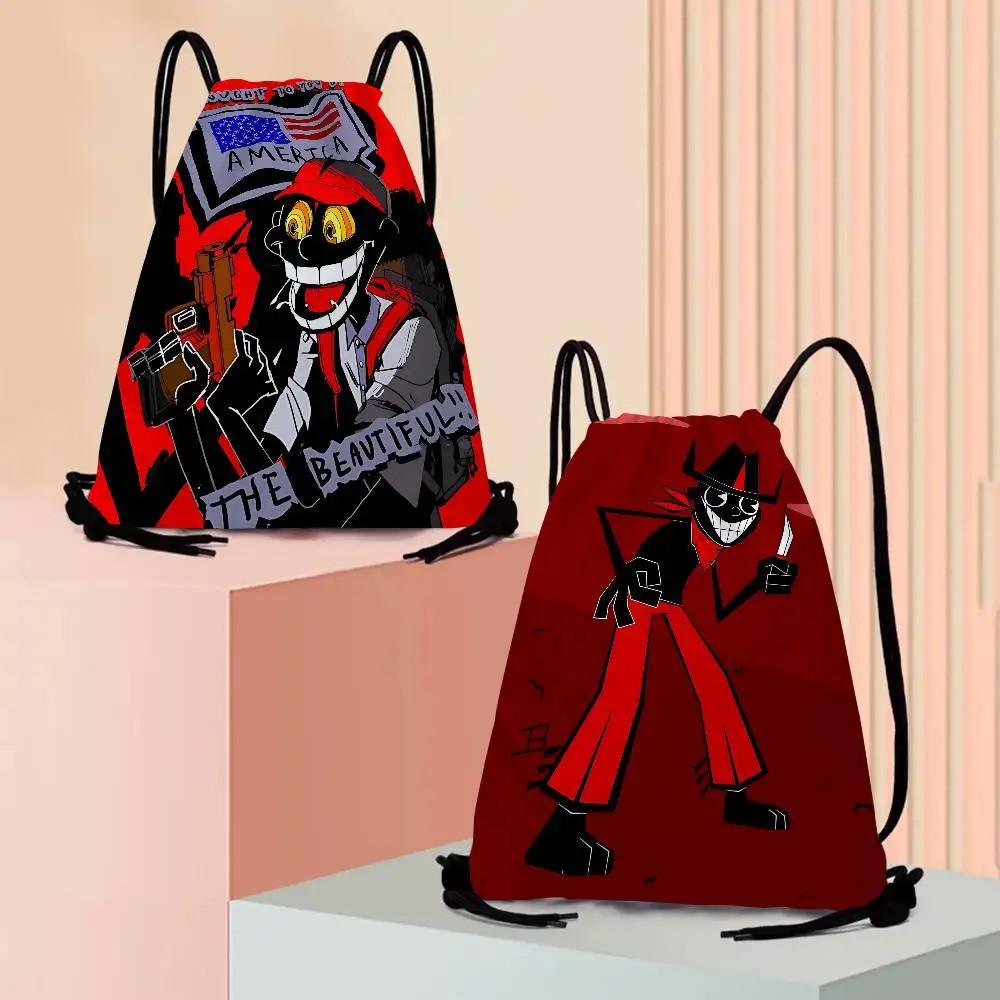 Lil D-Darkie Rapper 1pc Drawstring Backpack Bag String Backpack Cinch Sacks Bag Bulk For School Yoga Sport Gym Traveling