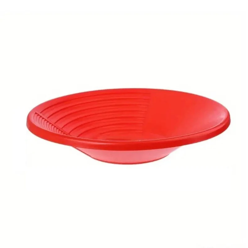 1PC Gold Panning Tool 380mm Gold Panning Pan ABS Gold Sifting Classifier Washing Sieve Tray Accessory