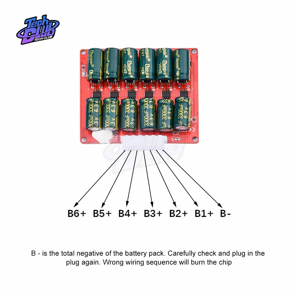 Imagem -05 - Grupo Inteiro Balanceador Ativo Li-ion Lifepo4 Bateria Equalizador Bms Placa do Capacitor de Transferência de Energia para Kit de Ferramentas Elétricas 3a