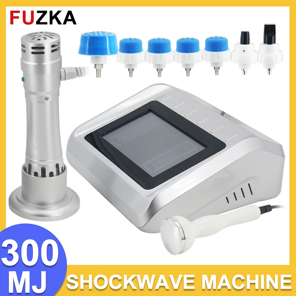 

Shockwave Therapy Machine Plantar Fasciitis Pain Relief 300MJ Shock Wave Equipment Body Relax Massager Home Use