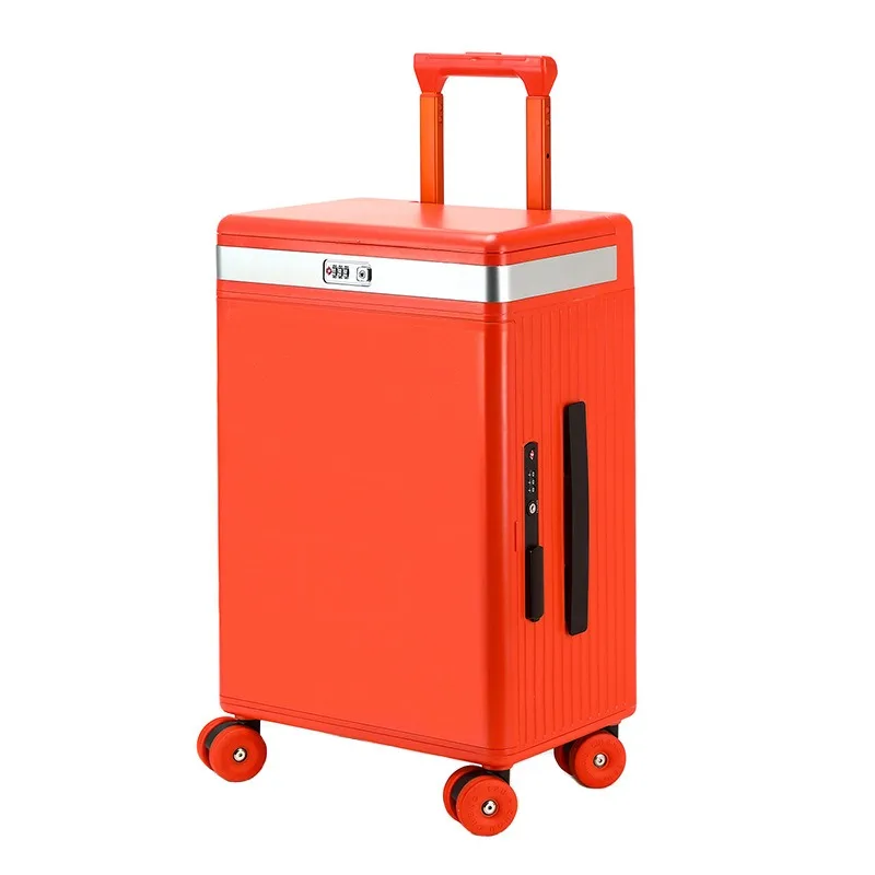 mirror dimmable cosmetic case charging cup holder mobile phone multi-functional suitcase