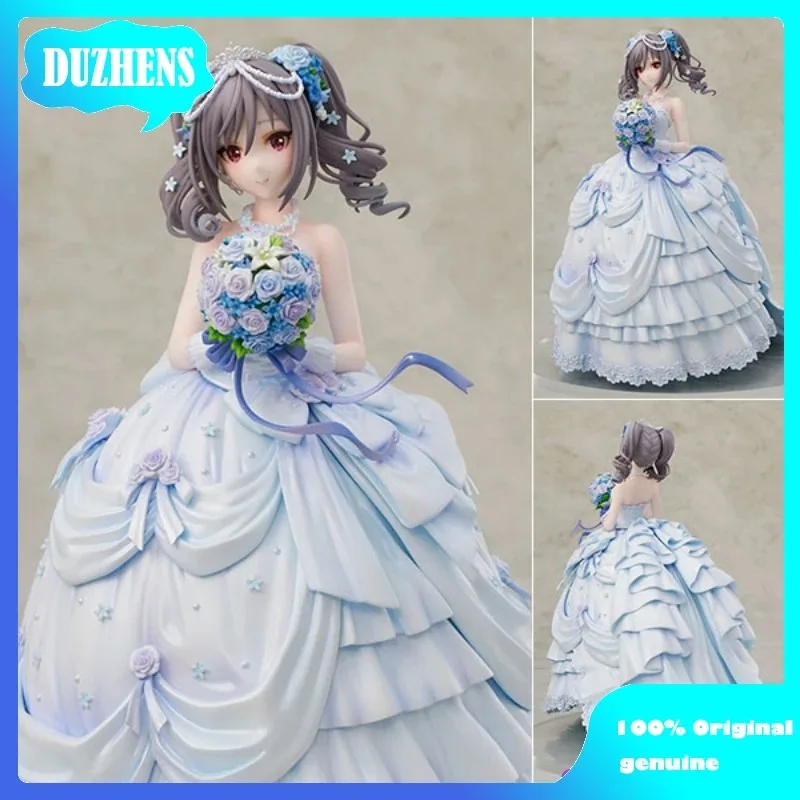 

100% Original:THE IDOLM@STER Kanzaki Ranko Wedding dress 23cm PVC Action Figure Anime Figure Model Toys Figure Doll Gift