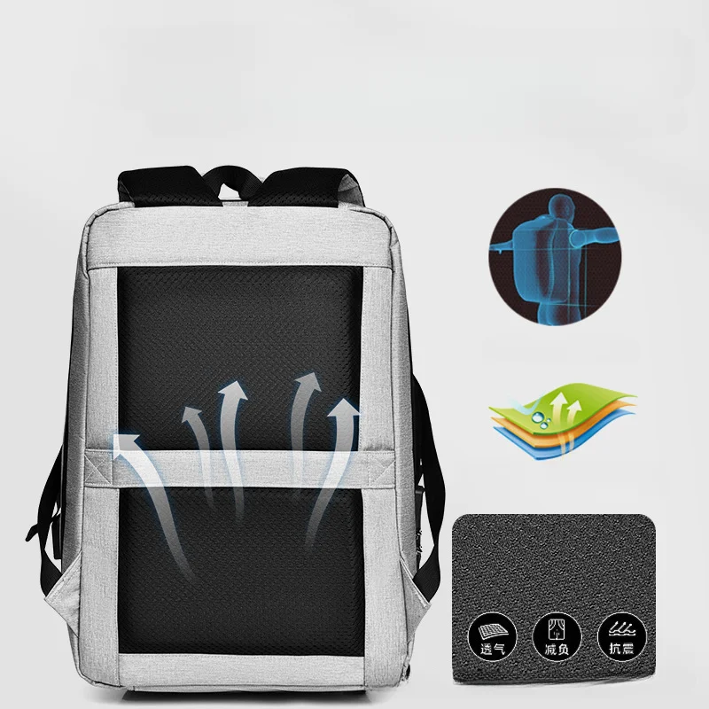 2023 E-sports Armor Backpack Password Lock Laptop Bag College Backpack Outdoor Men\'s USB Charging Travel Gaming Pack