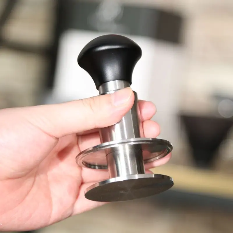 The Force Tamper Coffee Powder Hammer Hand Press  Espresso Cloth Powder Leveler Tools Stainless Steel Kitchen Accessories