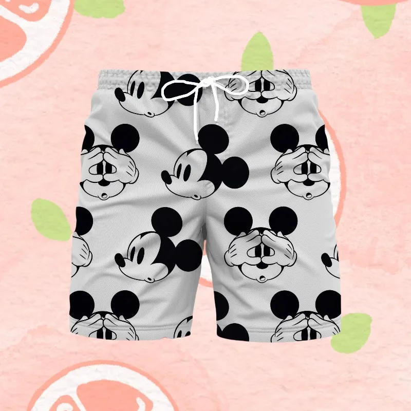 

MOTO-2025 Summer Swimming Shorts for Men and Women 3D Printed Quick Drying Gym Beach Shorts