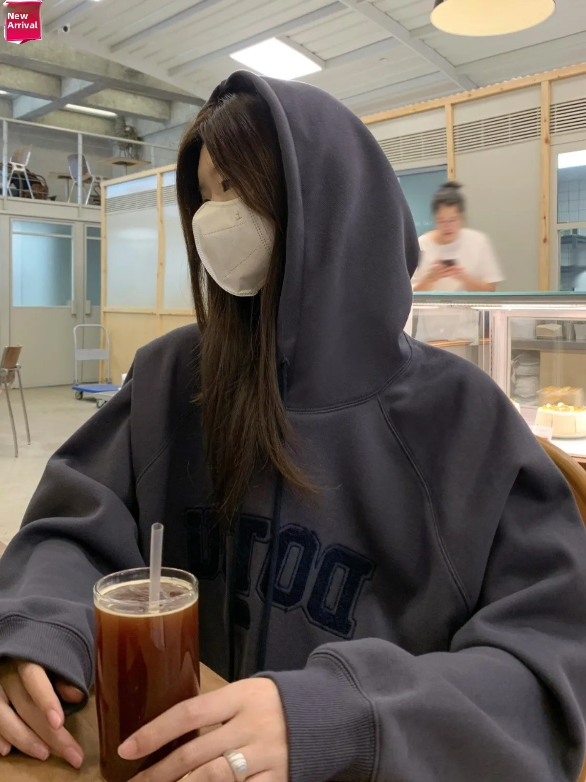 Extra Large 300 Pou Fce doublé Thiened automne hiver sweat à capuche femmes ample paresseux Sle à la mode marque aérienne Couple Jaet