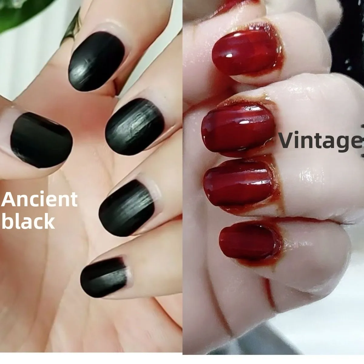 

30g Natural Plant Henna Nail Dyeing Powder Dry Rose Color Wine Red Black Long Lasting Nail Art Natural Colors Template
