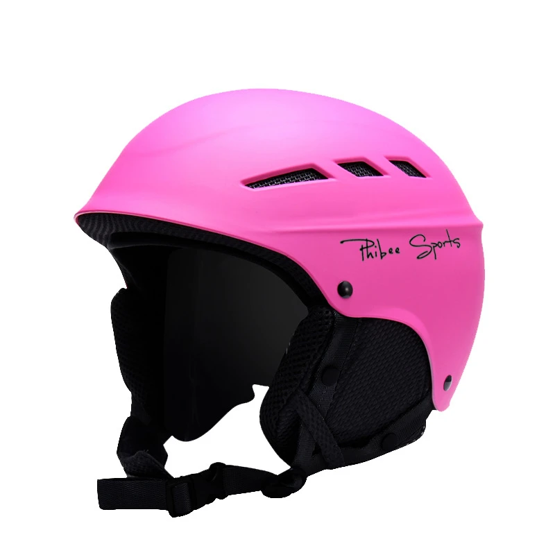 Cascos de esquí para niños y adultos, cascos de seguridad extraíbles para exteriores, esquí y nieve, protectores auditivos para deportes, ciclismo y snowboard