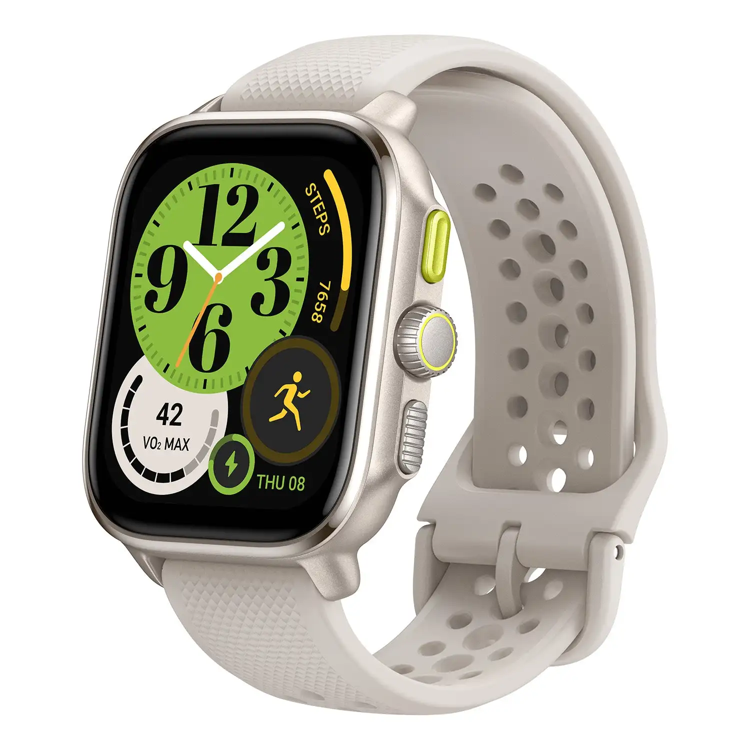 جديد Amazfit Cheetah (مربع) 1.75 بوصة 150 + أوضاع رياضية عمر بطارية 14 يومًا ساعة ذكية طويلة جدًا لهاتف Android IOS