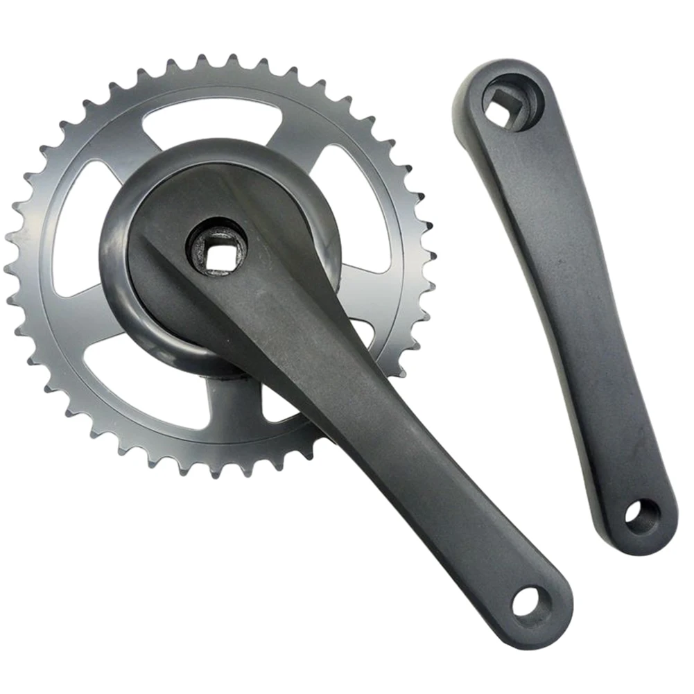 Bicycle Crankset Bike MTB Bike Chainset Wheel 42T 170mm For Fixie Bikes Ebike Mtb Cranks Arms For Bicycle Integrated Candle