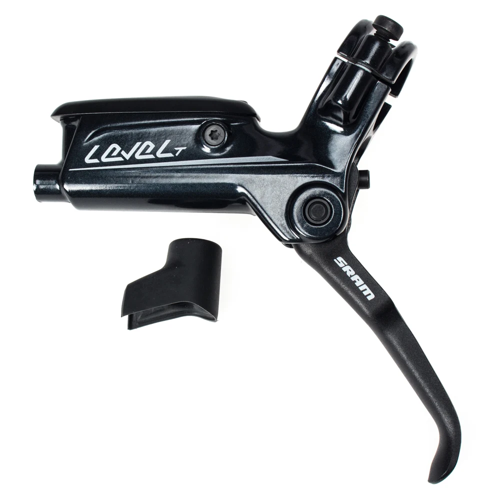 SRAM DISC BRAKE LEVER ASSEMBLY - ALUMINUM LEVER VERSION 2 GLOSS BLACK - LEVEL T 11.5018.046.009