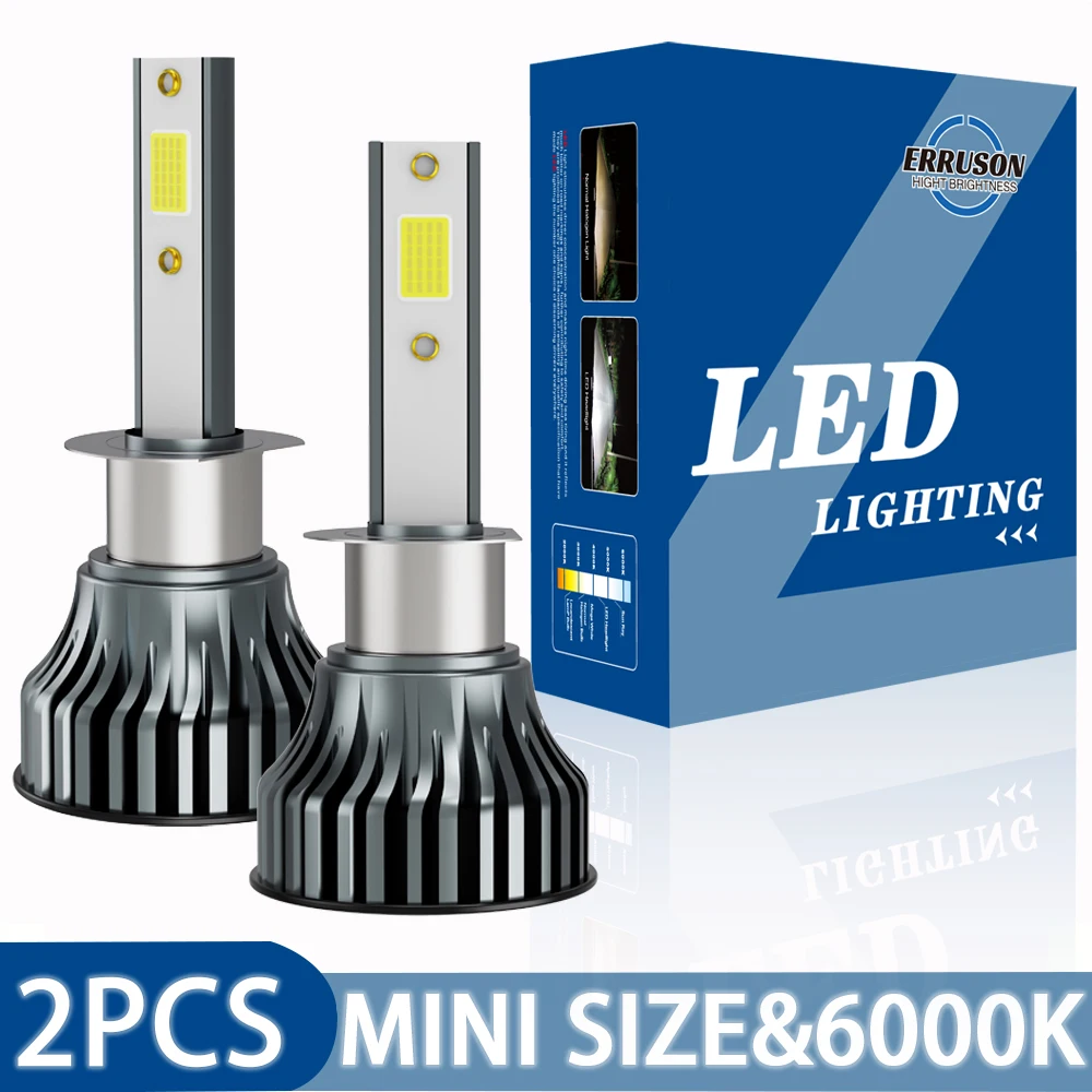 2Pcs H11 H4 Led Aut…