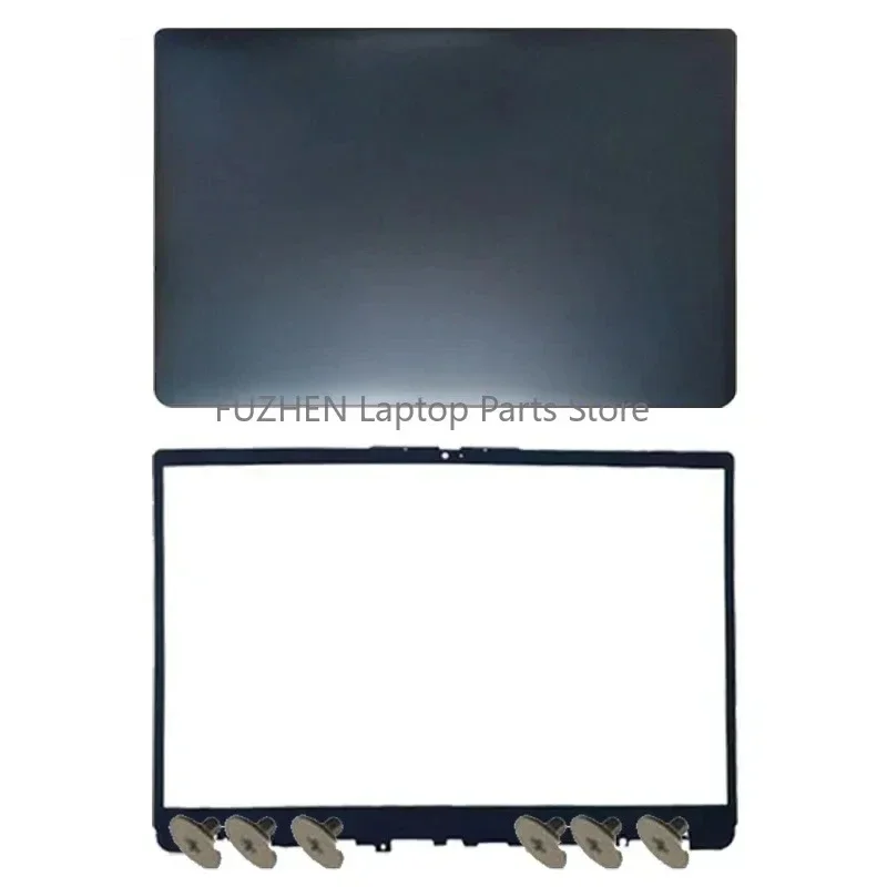 جديد لـ IdeaPad 1 15ADA7 15AMN7 2022 غطاء خلفي LCD للكمبيوتر المحمول/الإطار الأمامي/المفصلات/غطاء المحور أزرق #6