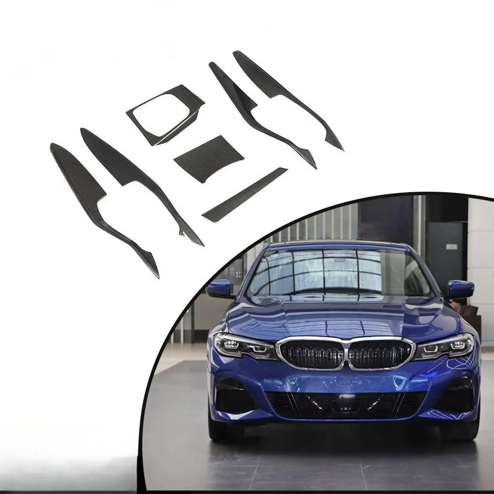 

sedan dry carbon fiber inner cover door panel trim
