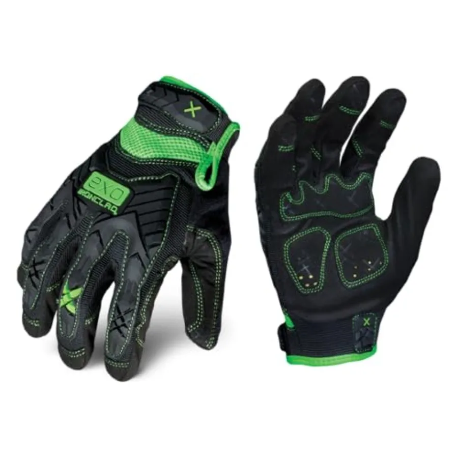

EXO Motor Impact Glove; Work Gloves, TPR Impact Protection, 1 Pair,EXO2-MIG-04-L