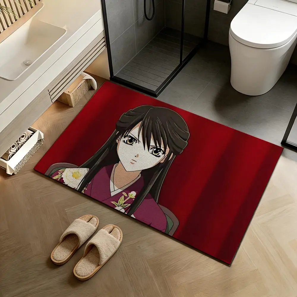 Floor Mat Diatomite Bath Mat, Quick-Drying Non-Slip Absorbent Mat, Washable Home Floor Ma S-Skip Beat!