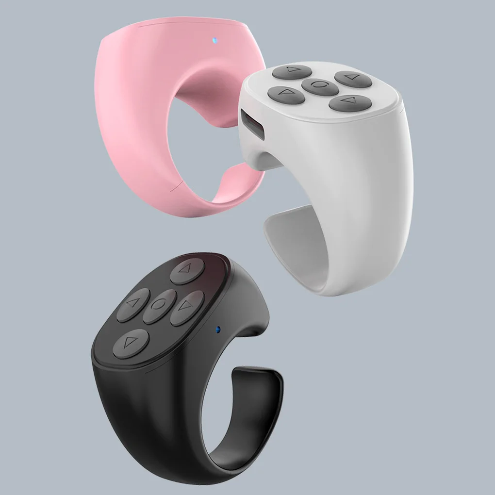 Wireless Bluetooth Selfie Lazy Artifac Short Video Living Novel Remote Control Ring Mobile Phone Bluetooth Controller