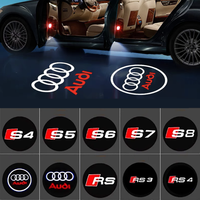 Led Car Door logo Welcome Light For Audi A4 B5 B6 B7 B8 B9 A1 A3 8V 8P 8L A6 C5 C6 C7 A5 A7 A8 Q3 Q5 Q7 TT S3 S6 Sline Quattro
