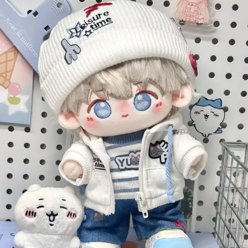 

Love And Deepspace Anime Game Peripheral Cotton Doll Xavier Zayne Rafayel Sylus Attribute 20cm Doll Cute Plush Doll Gift