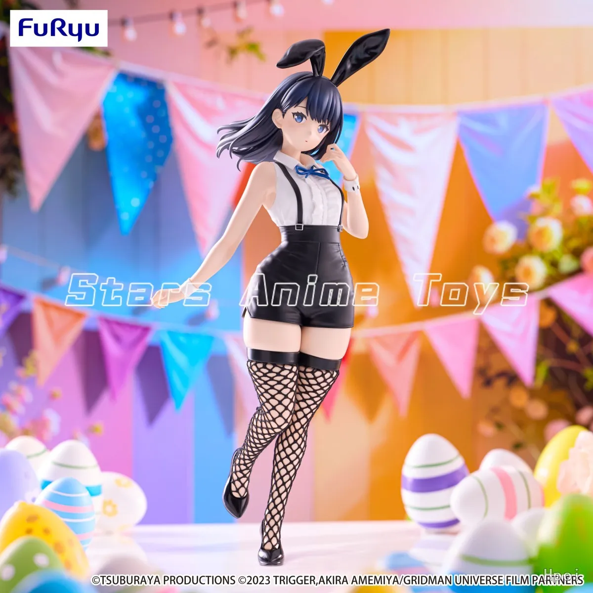 【البيع المسبق】الأصلي Furyu BiCute Bunnies GRIDMAN UNIVERSE Rikka Takarada أرنب عيد الفصح فتاة هدية نموذج الشكل #2