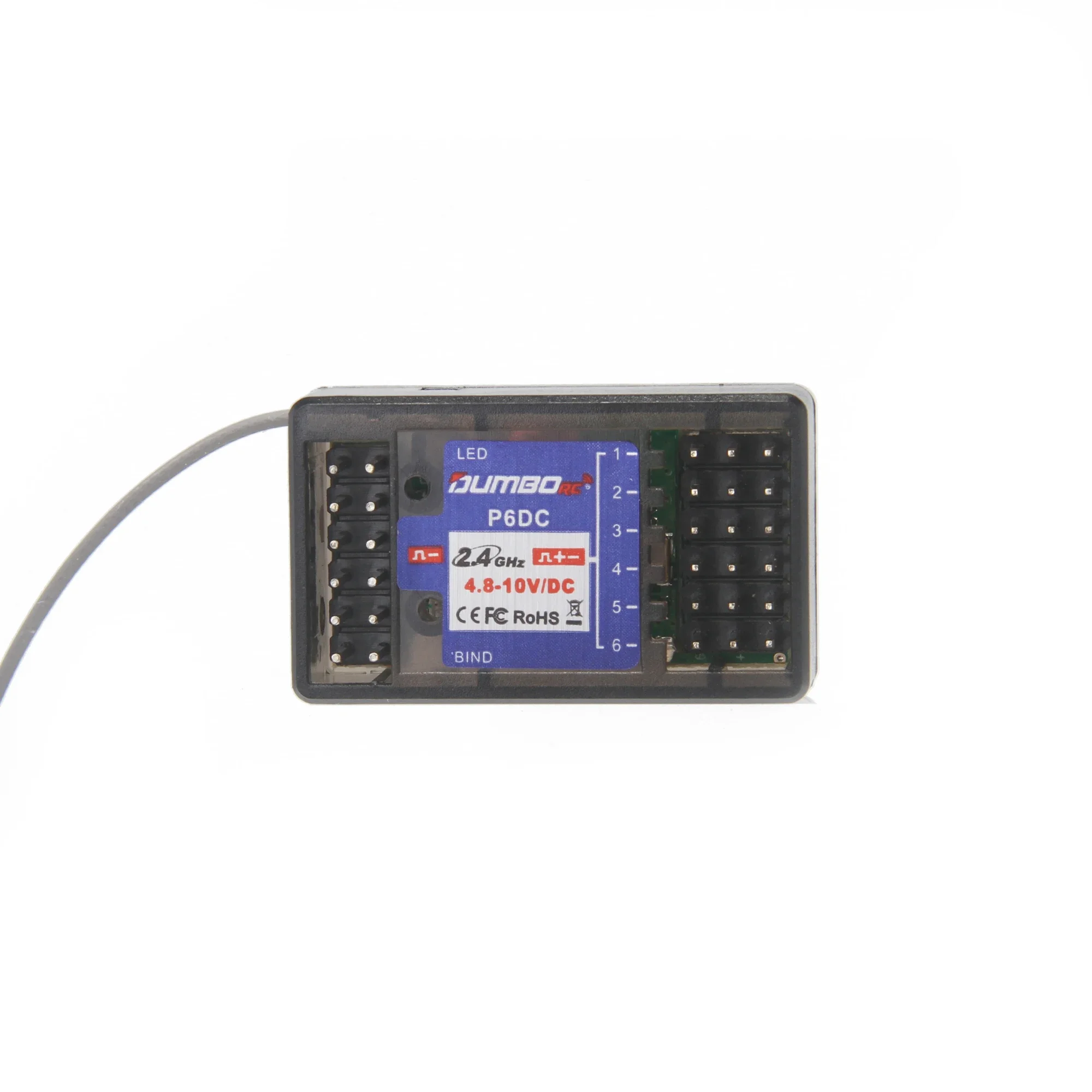 DUMBORC 4CH 6CH 10CH Receiver  - огляд і ціна Radio Transmitter 6Ch