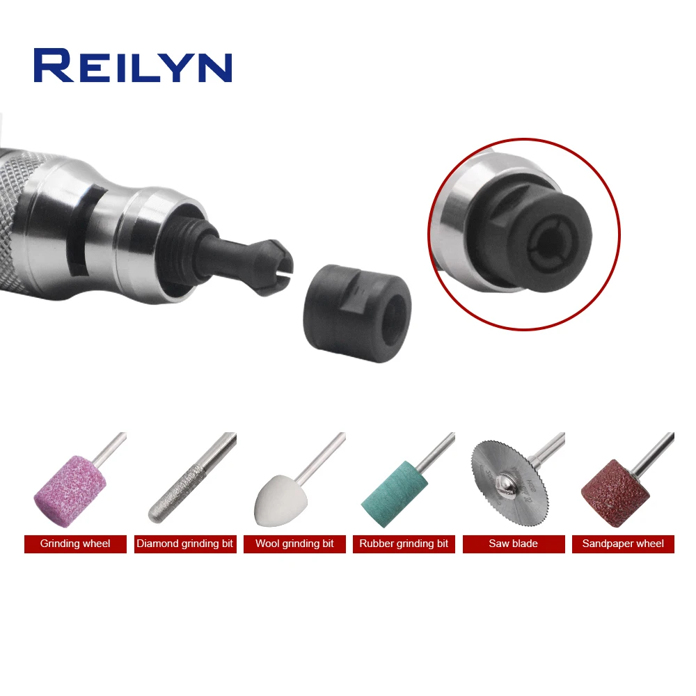 Industrial Grad Air Wind Grinder Min Polisher Grinding Machine High Speed Pneumatic Micro Die Grinder Pencil Air Engraving tools