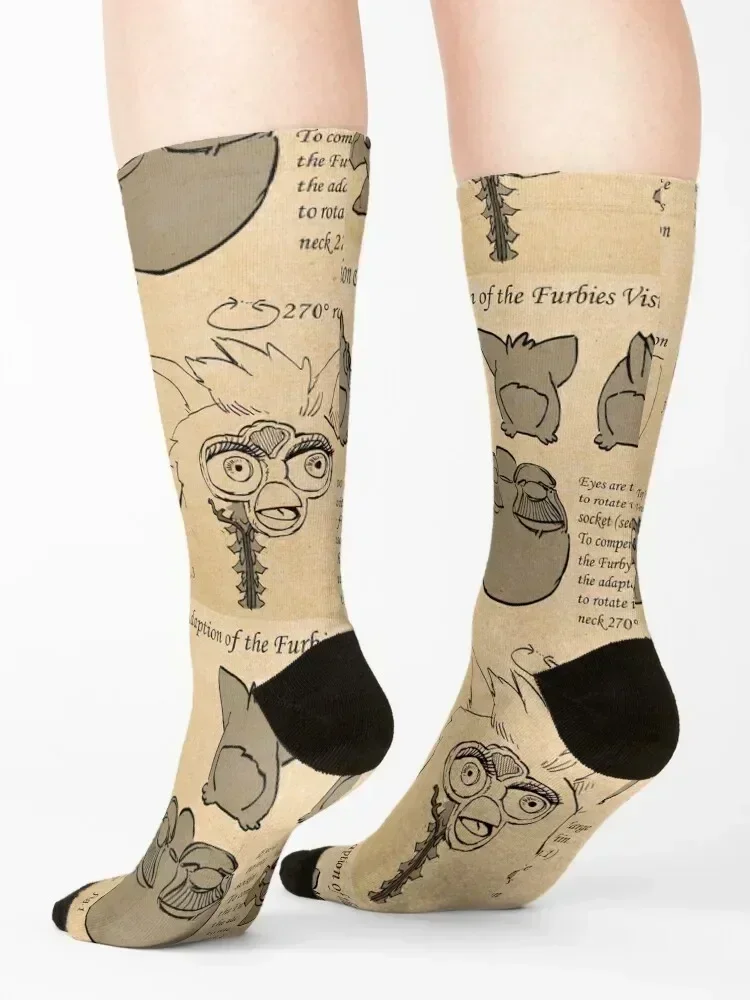 Furby anatomy Socks snow Children's cycling hockey Socks For Man Women's
