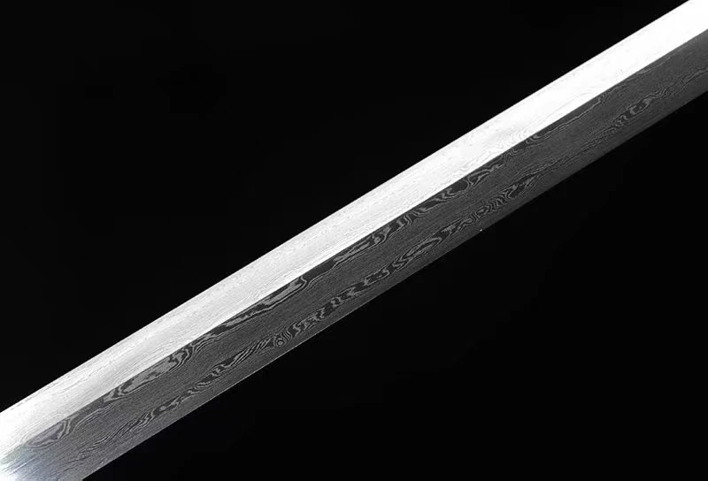 Ebony dragon-headed walking stick, sword, Damascus steel full-sized stick, sharp weapon, cool and beautiful gift for a British