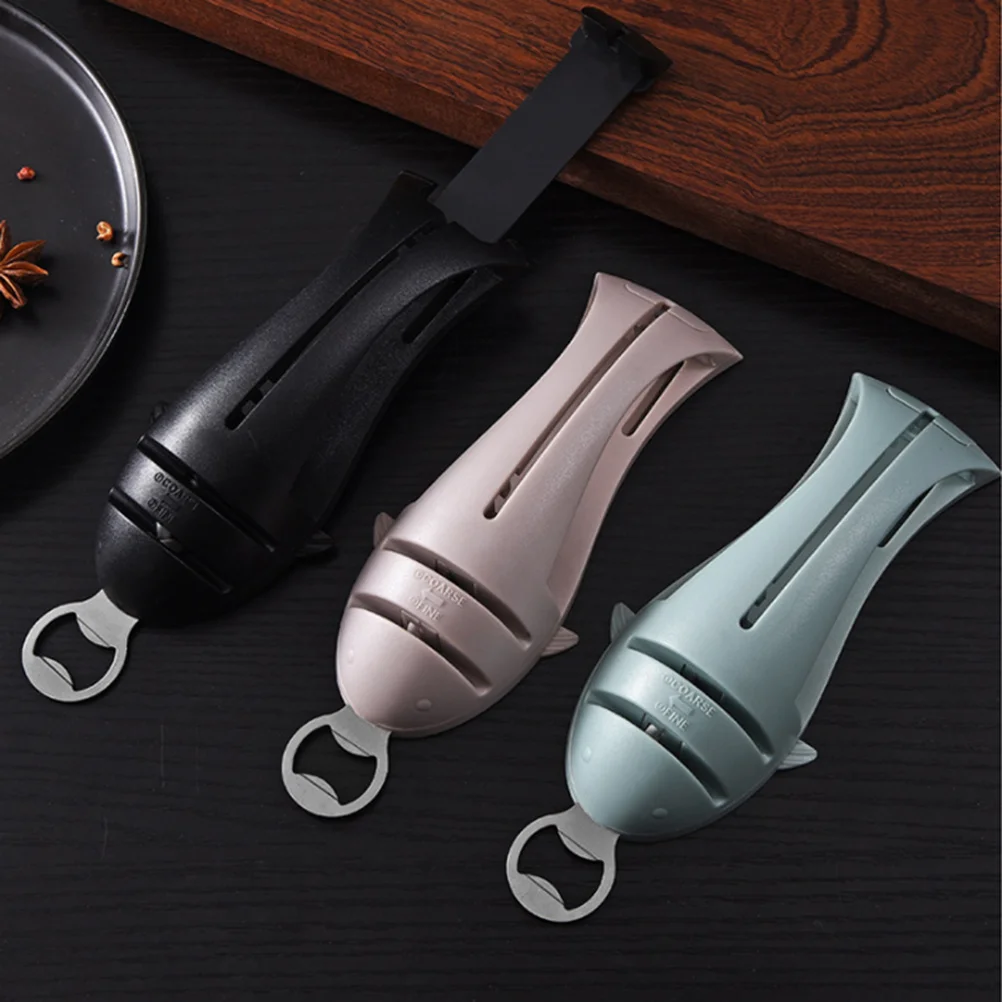 

Chic 2-in- Sharpener Bottle Opener Pink Premium Material Multi-Functional Gadget Housewarming Gift Compact