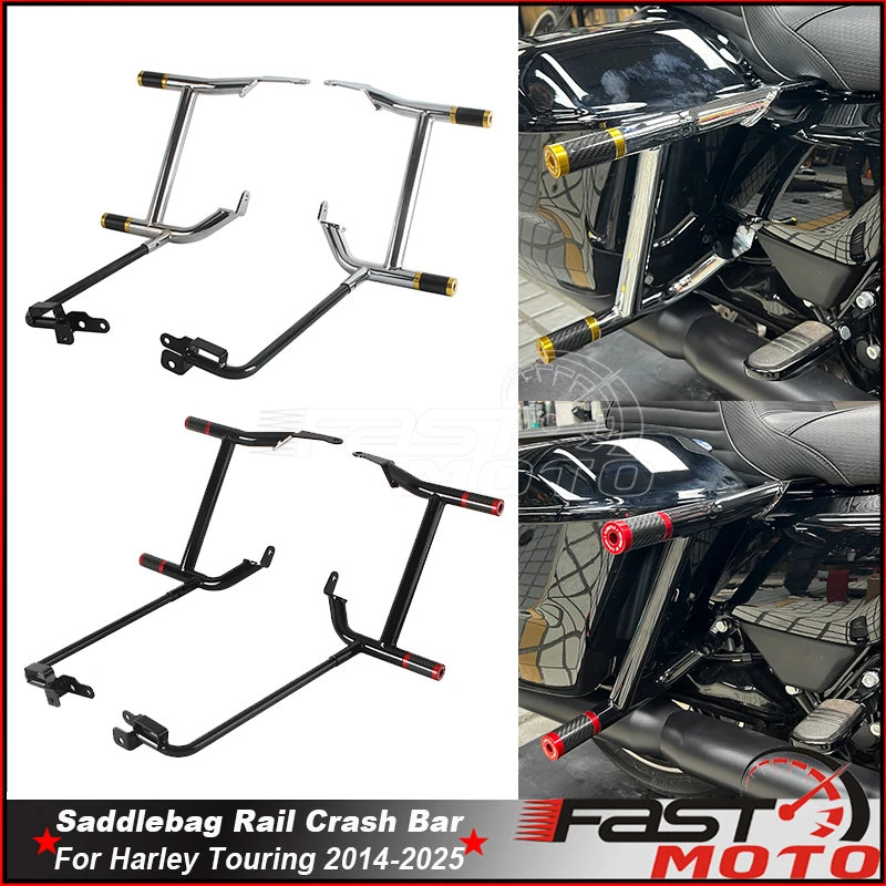 

Для Harley Street Glide CVO FLHXSE FLTRXSE FLHXST FLTRXST FLTRKSE FLTRXSTSE CVO Road Glide RR седельная сумка для шоссе, защита от ударов