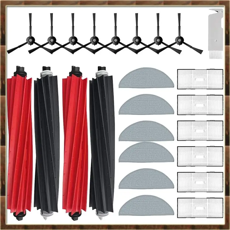 Factory NEW Replacement Parts Accessories Kit For Roborock S8/S8+/S8 Pro Ultra Robot Vacuum Cleaner Accessories Kit Cleaning Too