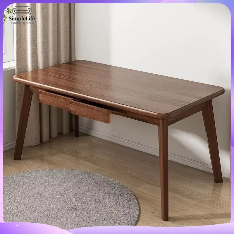 Small Computer Desk for Home Office Writing  Compact Dining Table Study Desk Rental Room Desk Minimalist  Workstation