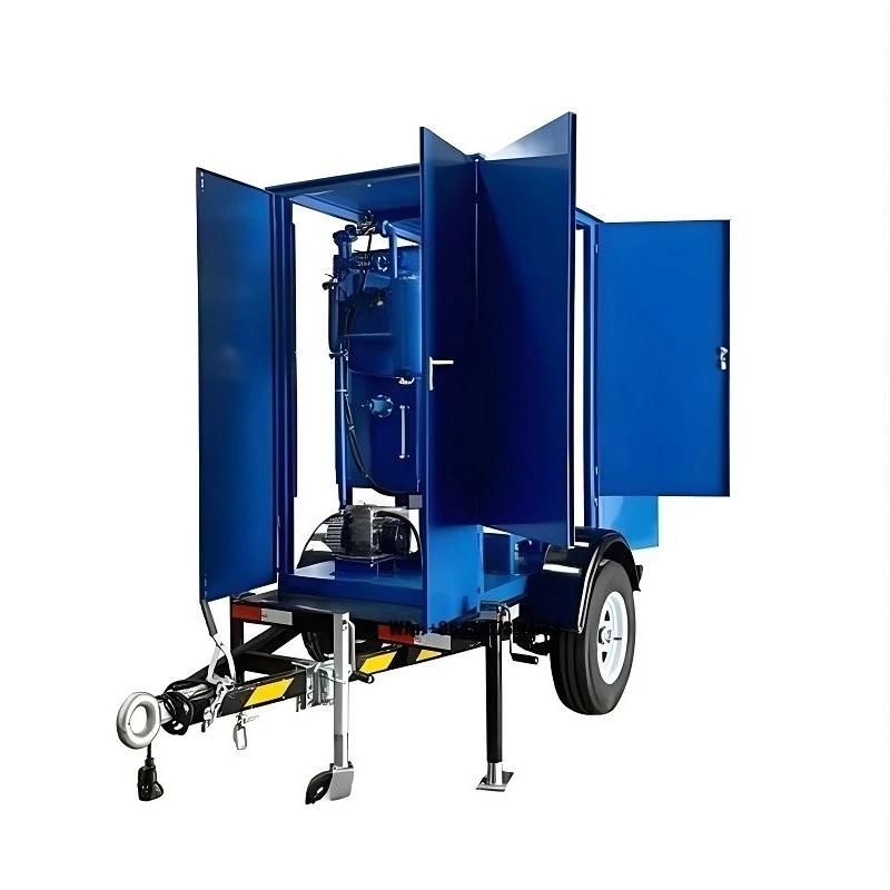 Gas Station Specialized Oil Purifier Transformer Oil Purification Device Vacuum Oil Filtration Unit