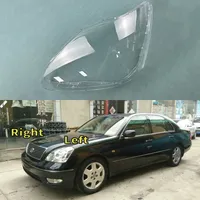 For Lexus LS430 2004 2005 2006 Front Headlight Cover Transparent Mask Headlamp Lamp Shell Plexiglass Replace Original Lampshade
