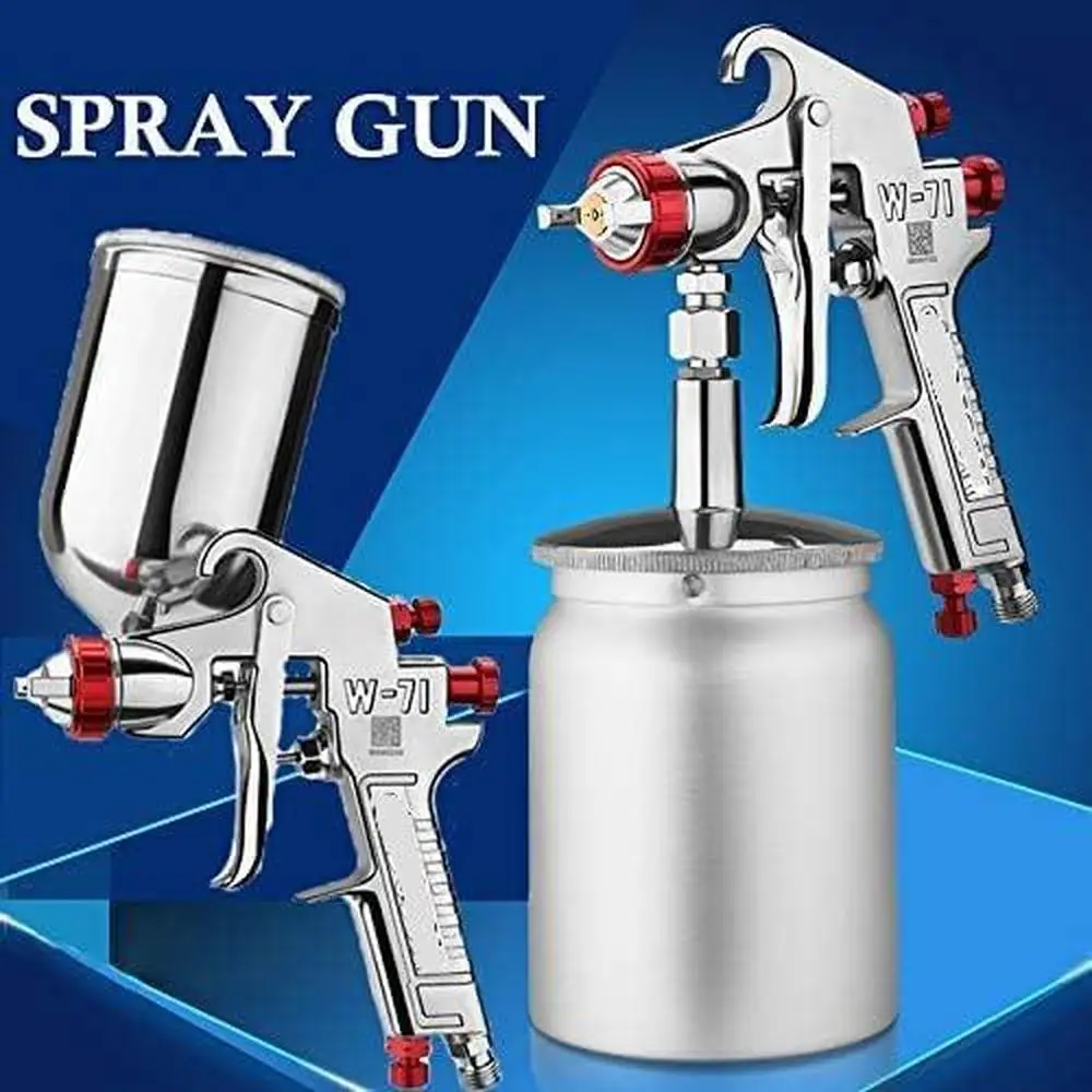 LVLP Feed Spray 400ml Spray 1.3mm Nozzle Sprayer Professional Car Painting Repair Airbrush With Hopper