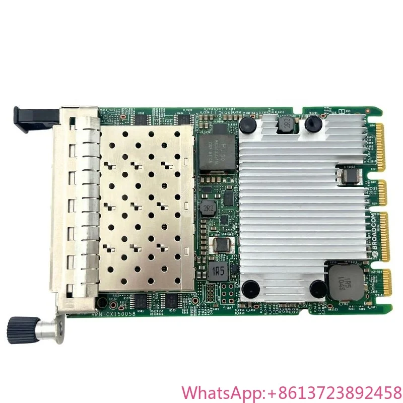 

PCIe 4.0 X16 Ethernet Network Interface Card with Four 25GBASE-T/10GBASE-T OCP 3.0 Ports BCM957504-N425G for Server Application