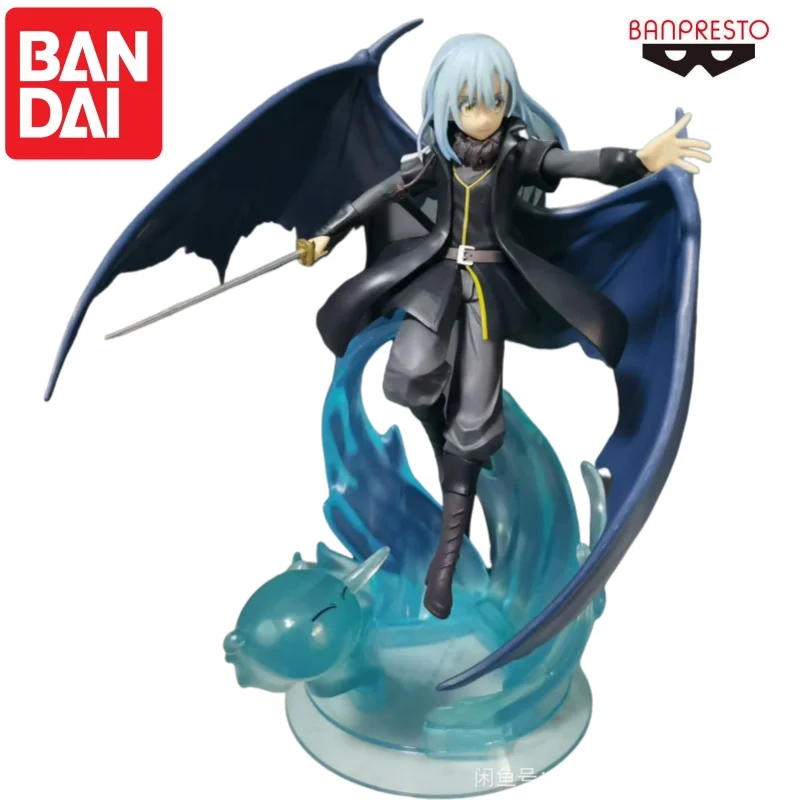 

Bandai в наличии, оригинальная модель куклы Banpresto Rimuru Tempest, новая фигурка в штучной упаковке, анимационные периферийные устройства, персонажи